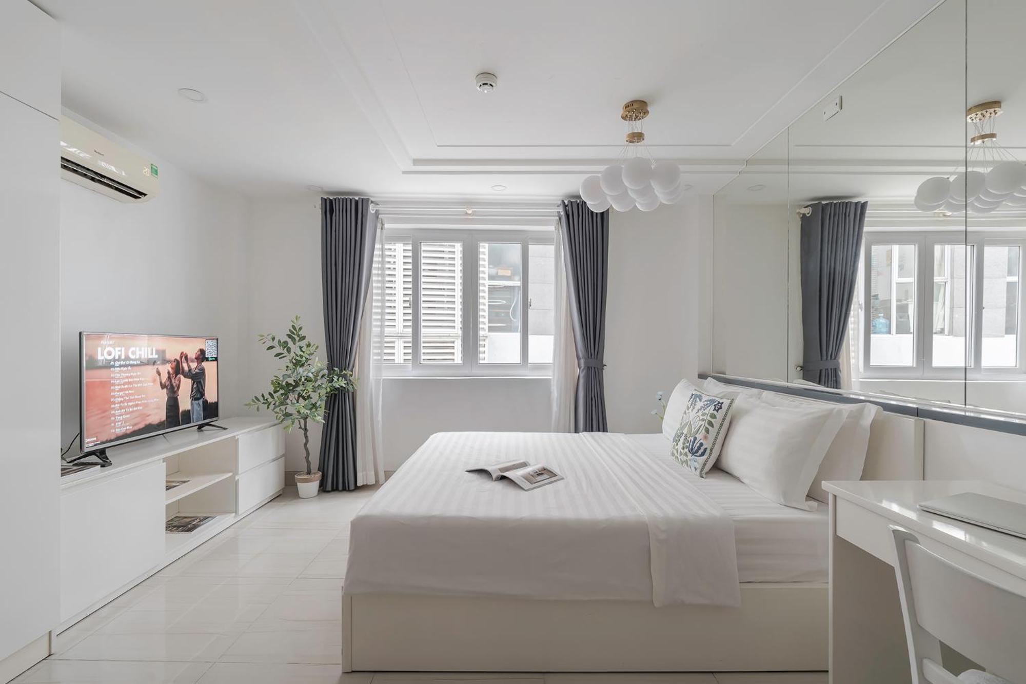 Grace Apartment Hcmc โฮจิมินห์ซิตี้ ภายนอก รูปภาพ