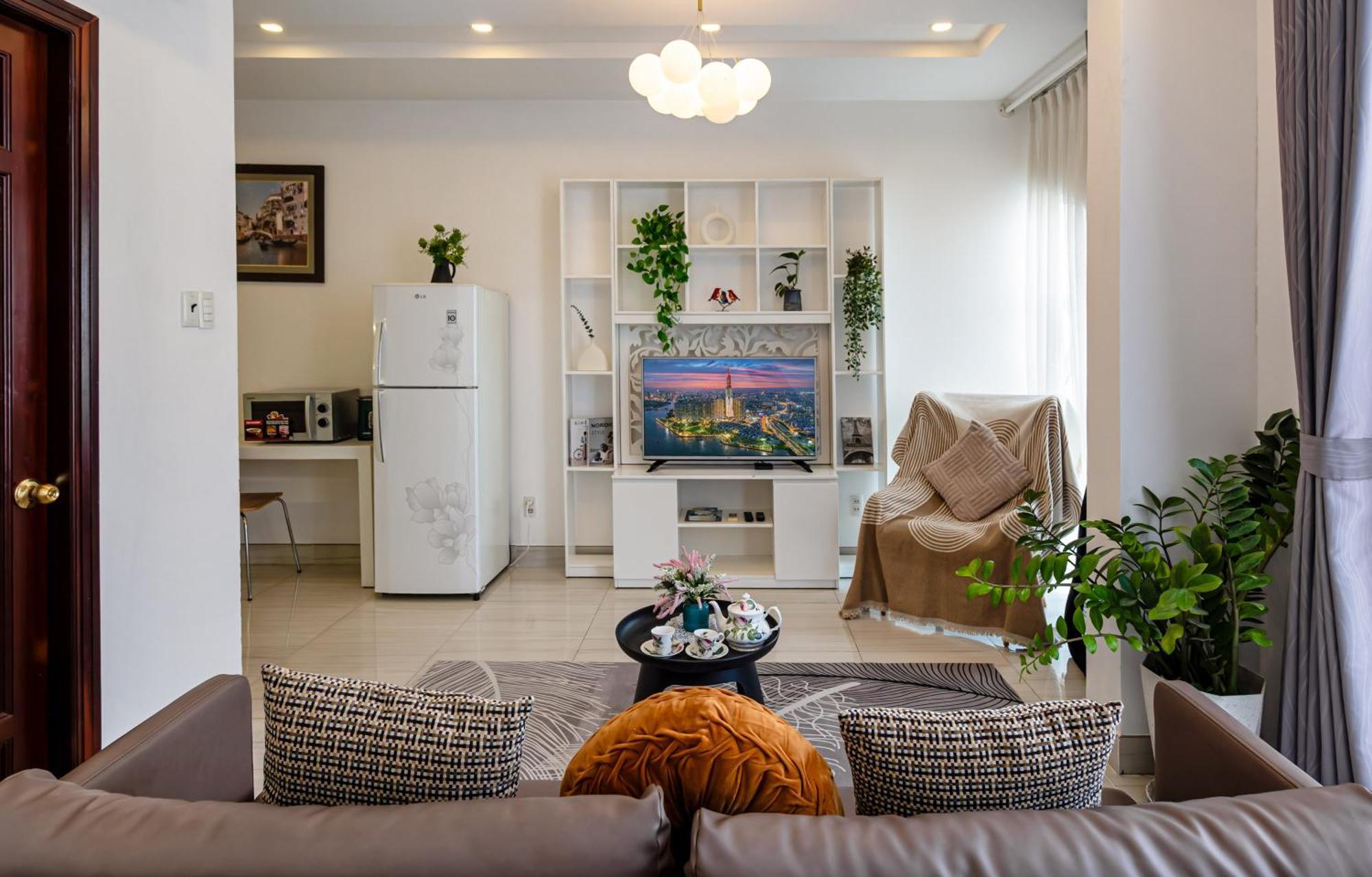Grace Apartment Hcmc โฮจิมินห์ซิตี้ ภายนอก รูปภาพ