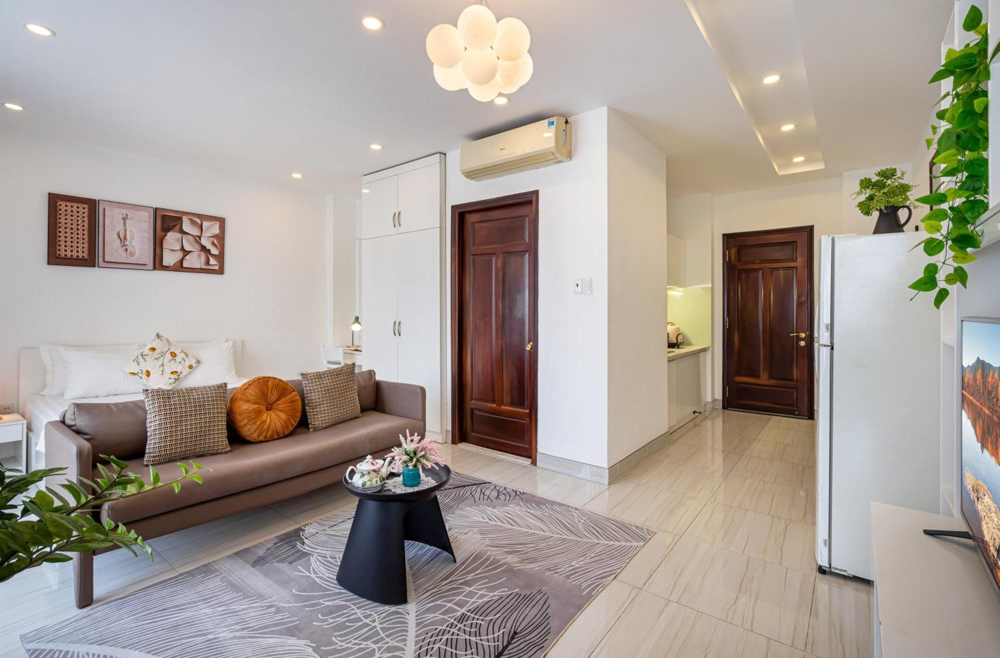 Grace Apartment Hcmc โฮจิมินห์ซิตี้ ภายนอก รูปภาพ