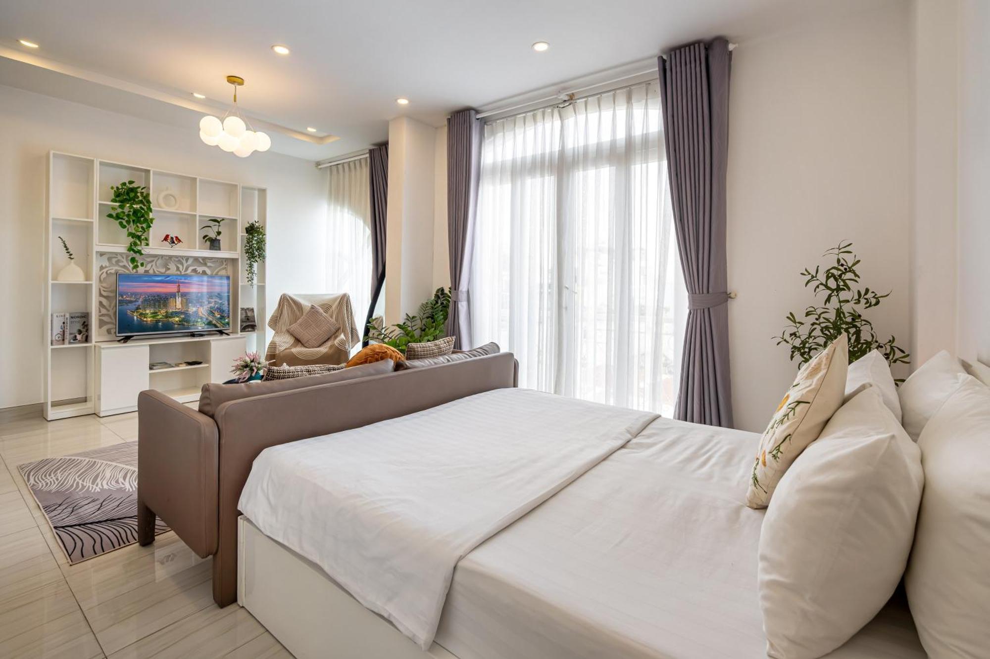 Grace Apartment Hcmc โฮจิมินห์ซิตี้ ภายนอก รูปภาพ