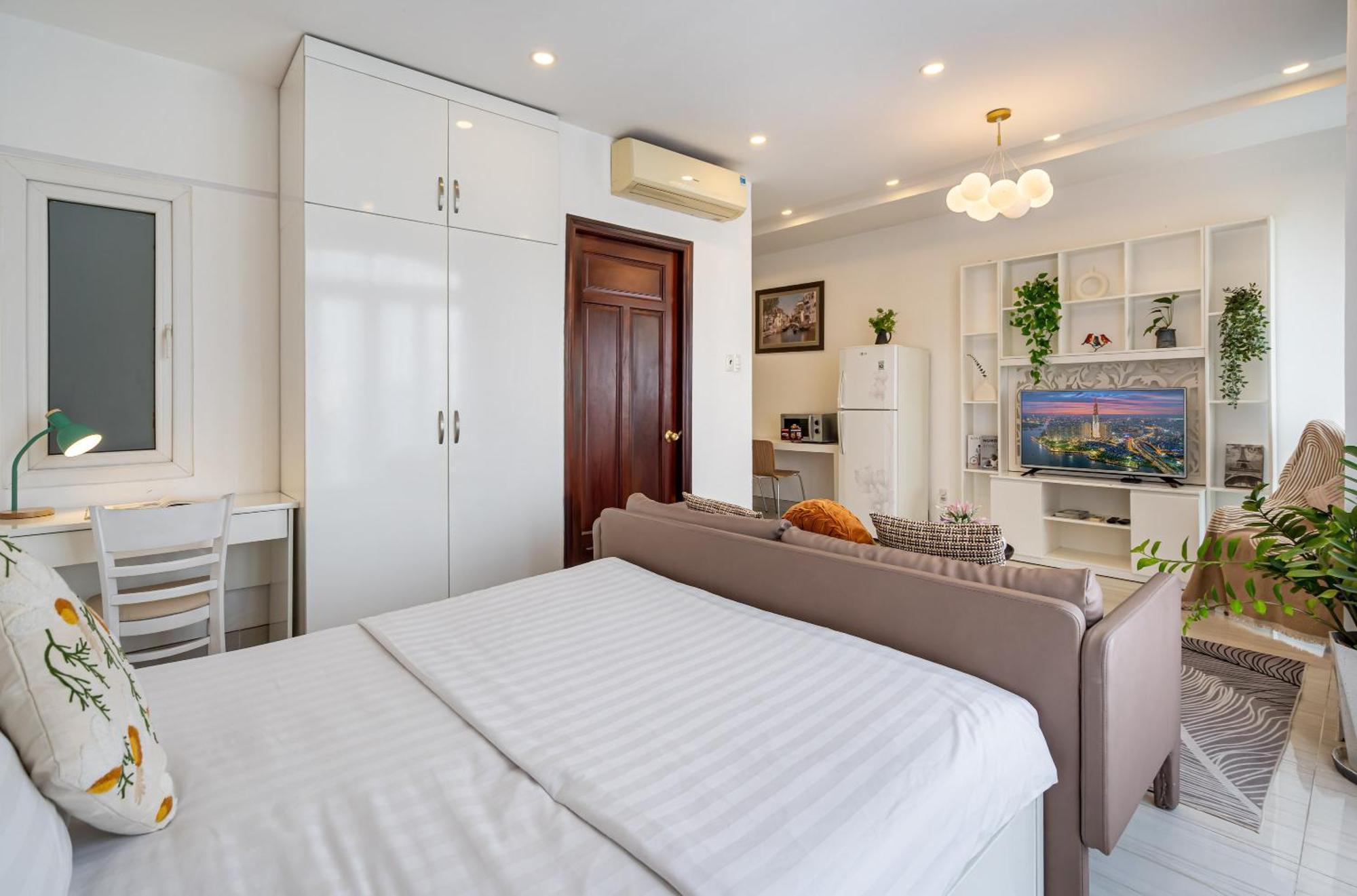 Grace Apartment Hcmc โฮจิมินห์ซิตี้ ภายนอก รูปภาพ