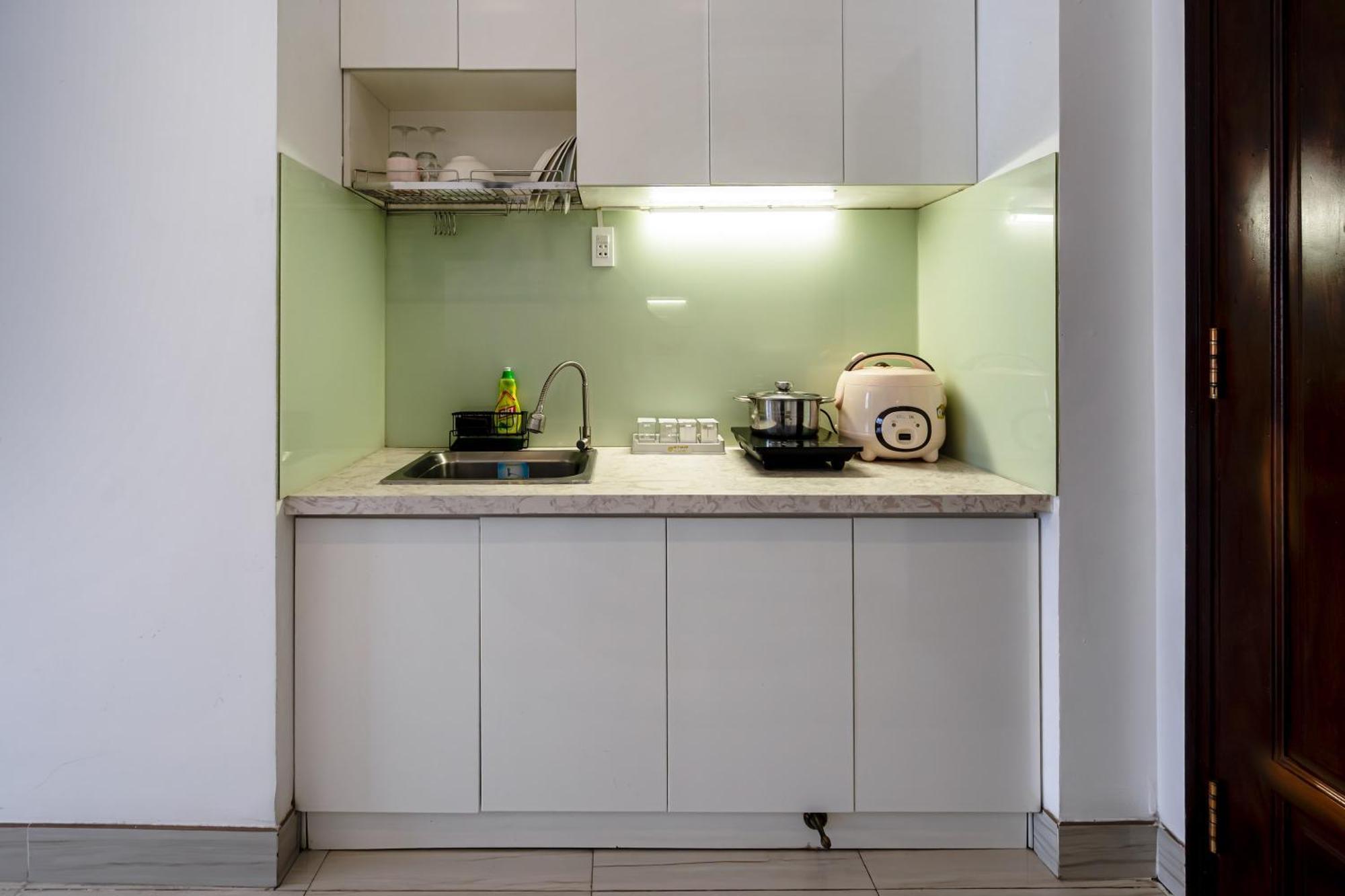 Grace Apartment Hcmc โฮจิมินห์ซิตี้ ภายนอก รูปภาพ
